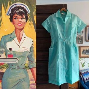 Vintage nurse dress uniform